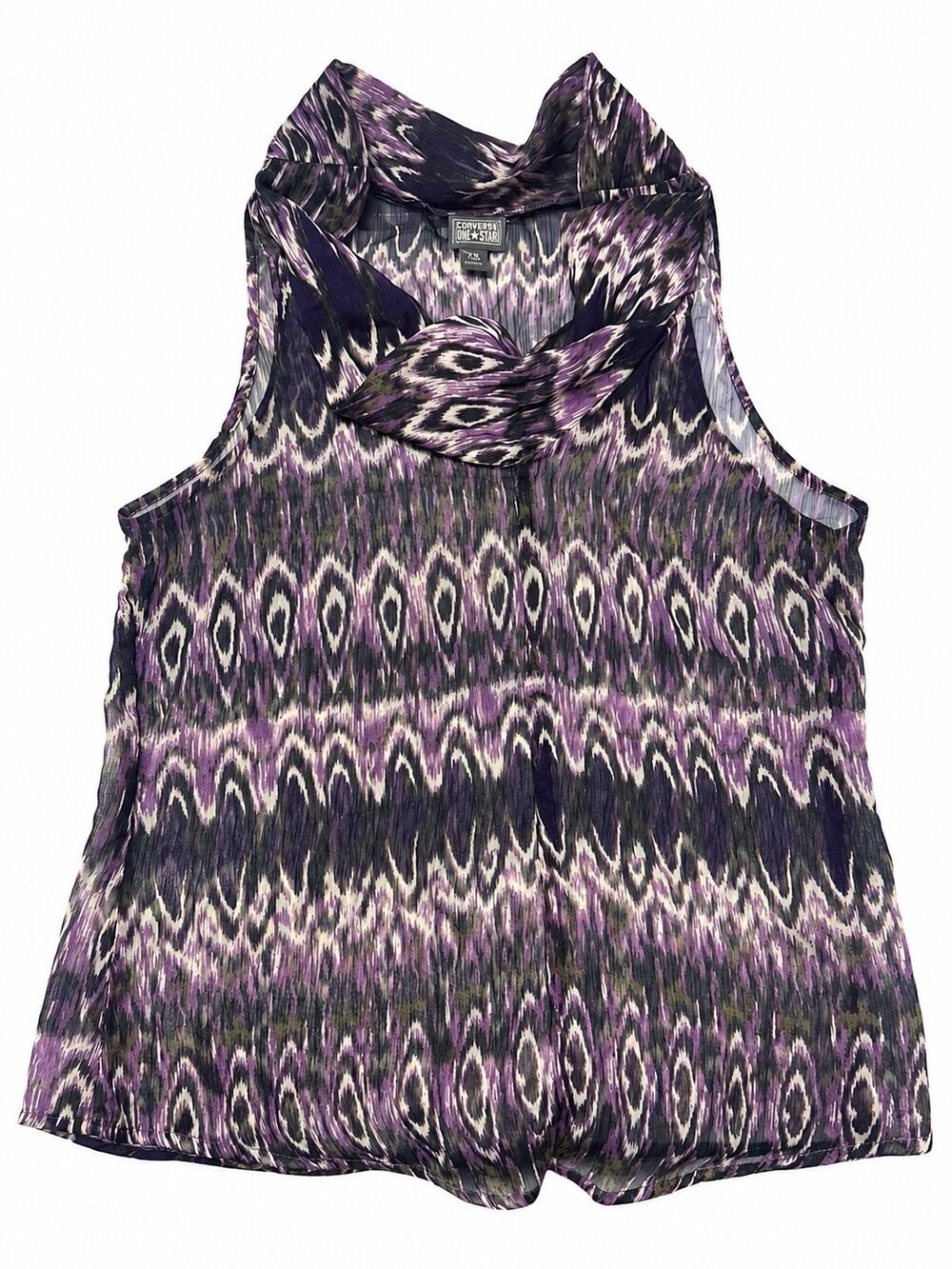Converse One Star sheer women’s top